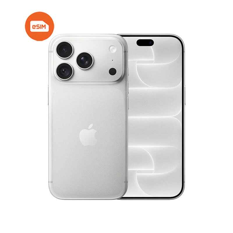 Apple iPhone 18 Pro e-SIM Only | 512GB Silver | mobilurebi