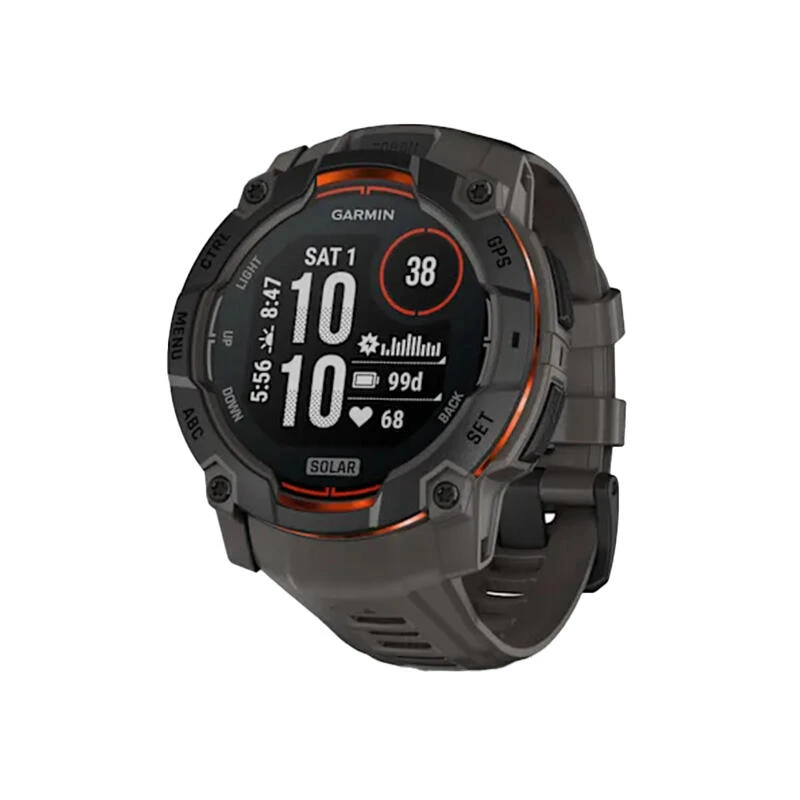 Garmin Watch Instinct 3 Solar 50mm Black | საათი