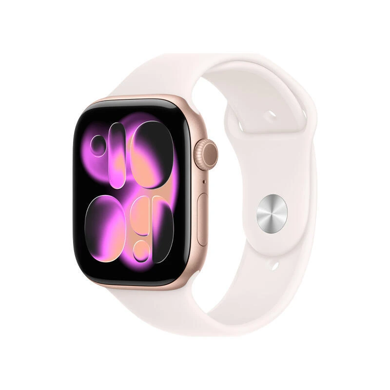 Apple Watch Series 11 GPS 46mm Rose Gold Aluminium Case With Light Blush SB MEV74 M/L | Часы