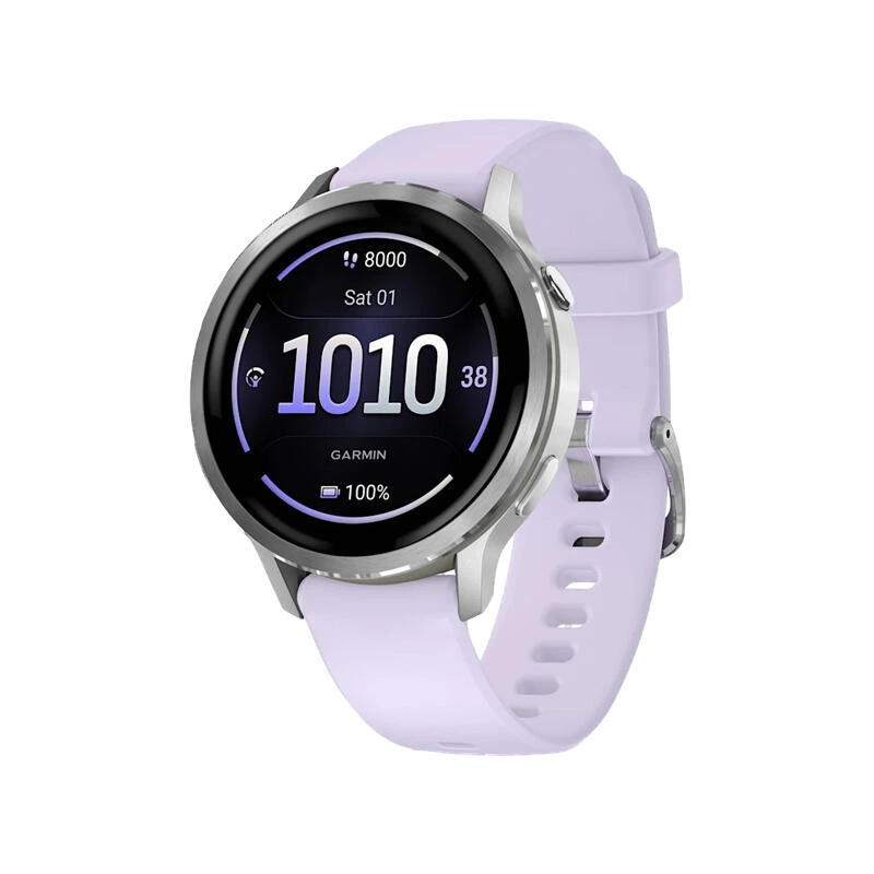 Garmin Watch Venu 4 41mm Silver/Periwinkle | საათი