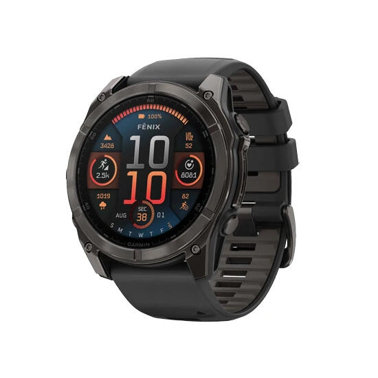 Garmin Watch Fenix 8 51mm Black | საათი