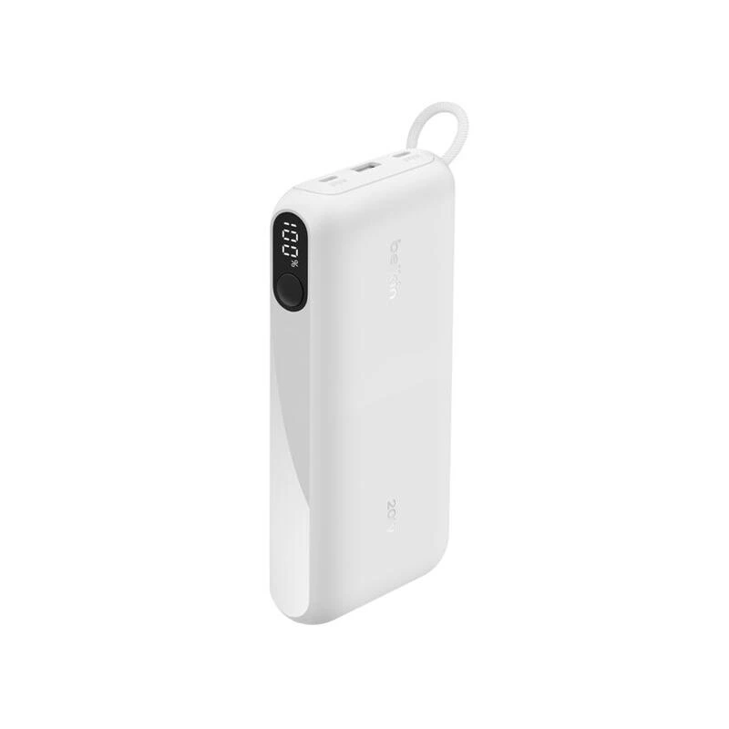 Belkin Power Bank 20000mAh With Display BPB028HQWH White | Power ბანკი