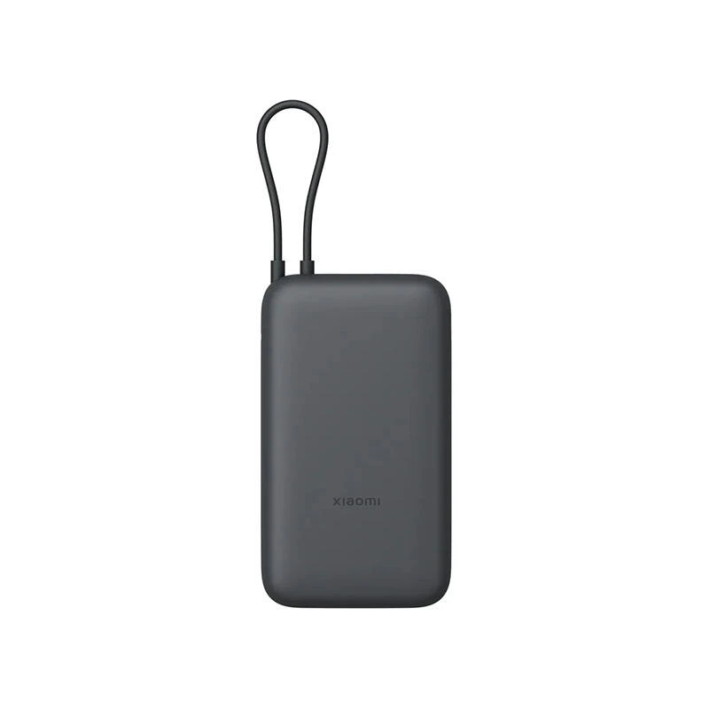 Xiaomi Power Bank Integrated Cable 20000mAh BHR9740GL Dark Gray | Power ბანკი