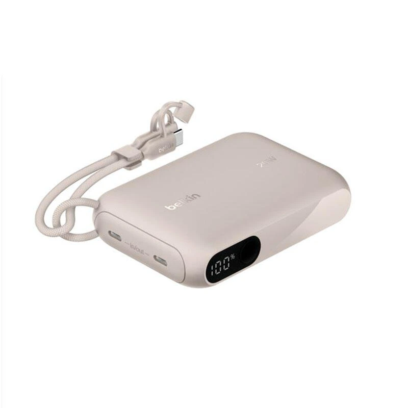Belkin Power Bank 10000mAh With Display BPB027HQSD Sand | Power ბანკი