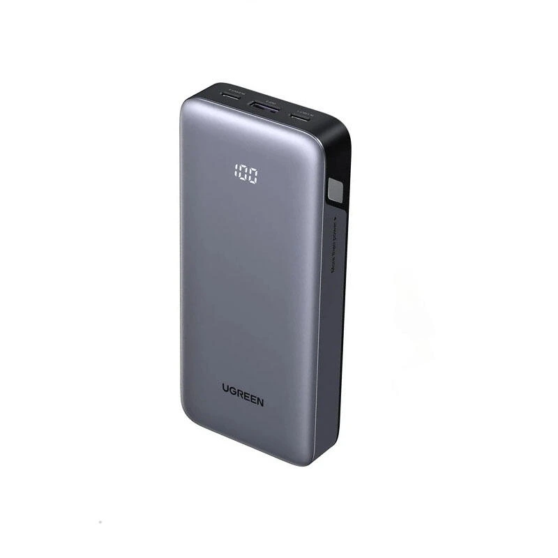 Ugreen 20000mAh Type-C USB Fast Charging Power Bank 55989B Grey | Power ბანკი