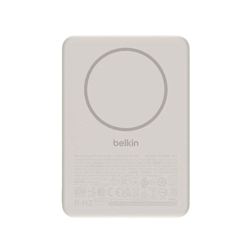 Belkin Slim Magnetic Wireless Power Bank 5000mAh BPD020HQSA Sand | PowerBank