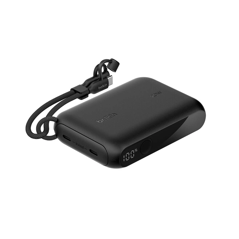 Belkin Power Bank 10000mAh With Display BPB027HQBK Black | Power ბანკი