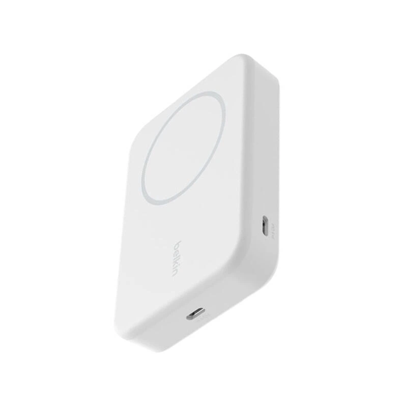 Belkin Magnetic Wireless Power Bank Qi2 15W 10000mAh With Stand BPD008BTWH White | Power ბანკი