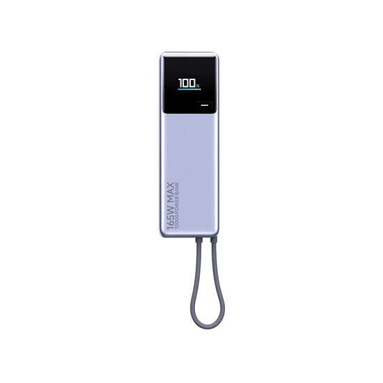 Xiaomi 165W Power Bank 10000mAh Integrated Cable Gray | PowerBank