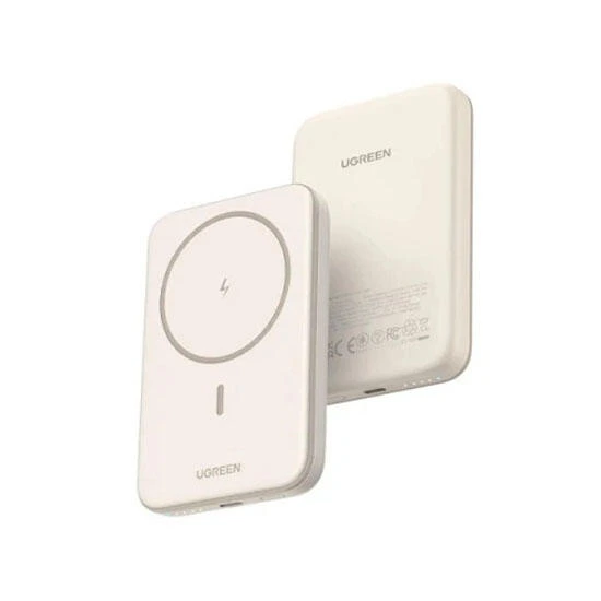 Ugreen MagSafe PD 3.0 5000mAh USB-C Magnetic Power Bank 25207 Beige | PowerBank
