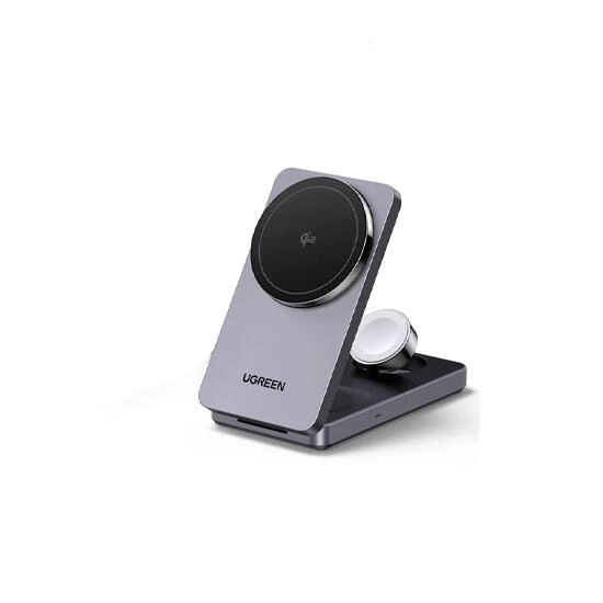 Ugreen 3-in-1 Magnetic Wireless Charger EU 45025 | უსადენო დამტენი