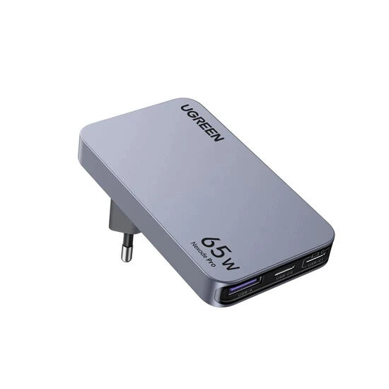 Ugreen Nexode Pro 65W USB Type-C Ultra Slim Travel Adapter 25356 Grey | зарядка