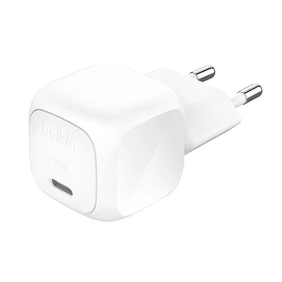 Belkin 20W USB-C Cube Wall Charger With PPS WCA009kqWH White | დამტენი