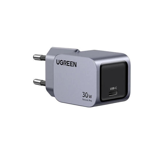 Ugreen Nexode Pro 30W USB-C GaN Fast Charger EU 35006 Grey | зарядка