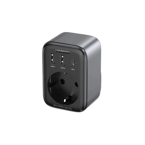 Ugreen 30W Outlet Extender EU (2A1C) 90613 Black | დამტენი
