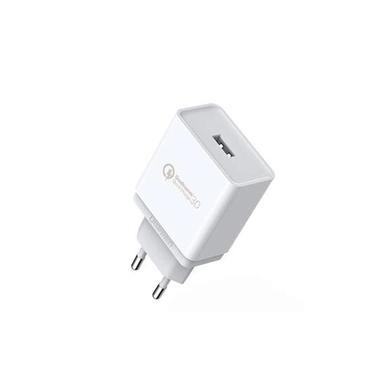 Ugreen QC3.0 USB Fast Charger EU 10133 White | დამტენი