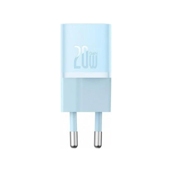 Baseus GaN5 Fast Charger mini 1C 20W EU CCGN050103 Blue | დამტენი