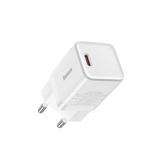 Baseus GAN3 Fast Charger 1C 30W EU CCGN010102 White | зарядка