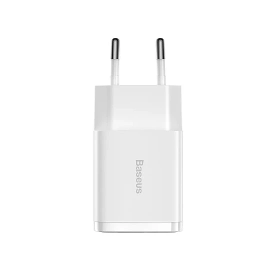 Baseus Compact Charger 2U 10.5W EU CCXJ010202 White | зарядка