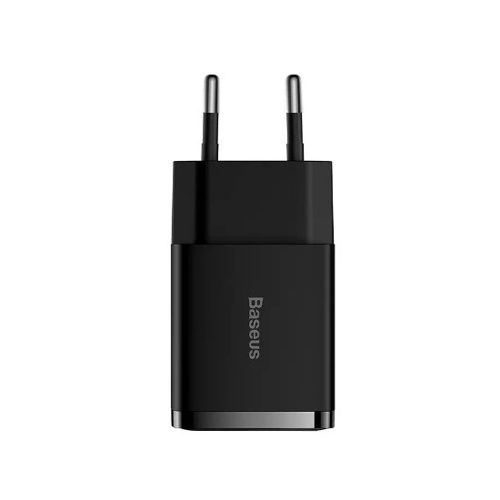 Baseus Compact Charger 2U 10.5W EU CCXJ010201 Black | зарядка