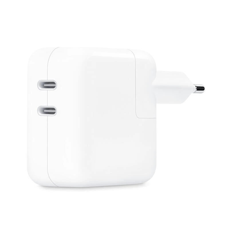 Apple 35W Dual USB-C Port Power Adapter А2676 White | зарядка