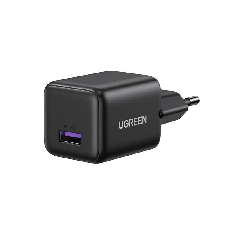 Ugreen 18W USB GaN Fast Charger 75613 Black | კაბელი