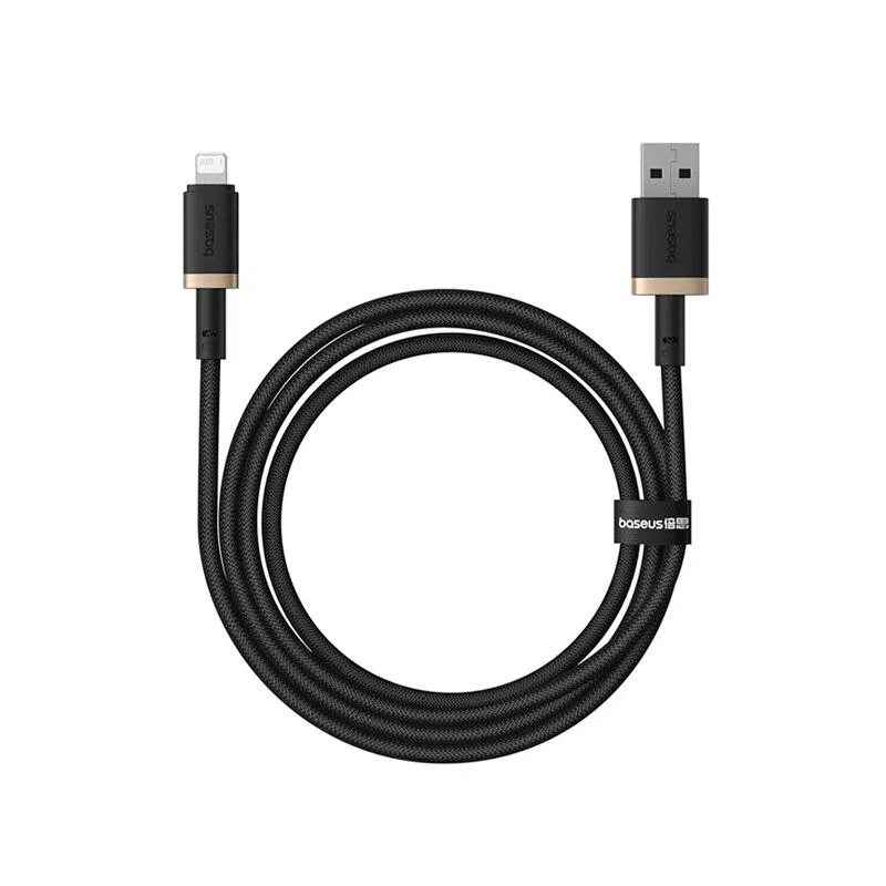 Baseus Dura Series Fast Charging Cable USB to Lightning 2.4A 1m P10377801U01-00 Gold/Black | kabeli