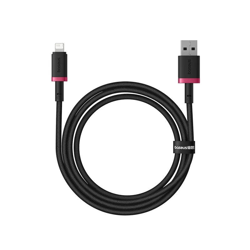 Baseus Dura Series Fast Charging Cable USB to Lightning 2.4A 1m P10377801U01-01 Red/Black | კაბელი