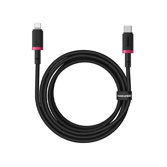 Baseus Dura Series Fast Charging Cable Type-C to Lightning 20W 1m P10377800U01-01 Red/Black | კაბელი