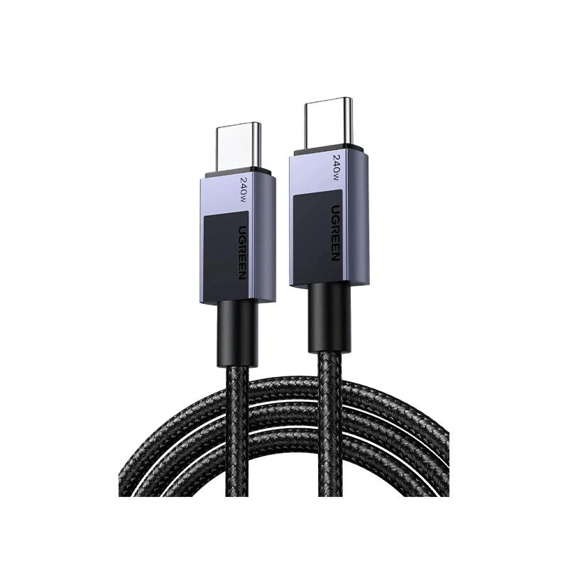 Ugreen Type-c to Type-c 240W PD Fast Charging Cable 2m 45068 Space Grey | კაბელი
