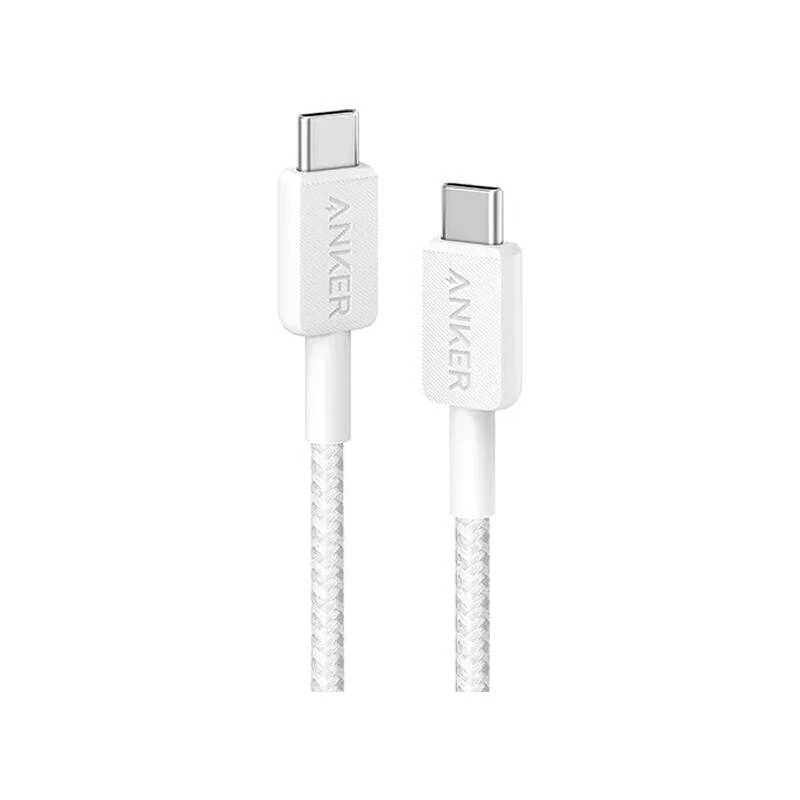 Anker 322 USB-C to USB-C 60W 3m Cable A81F7G21 White | კაბელი