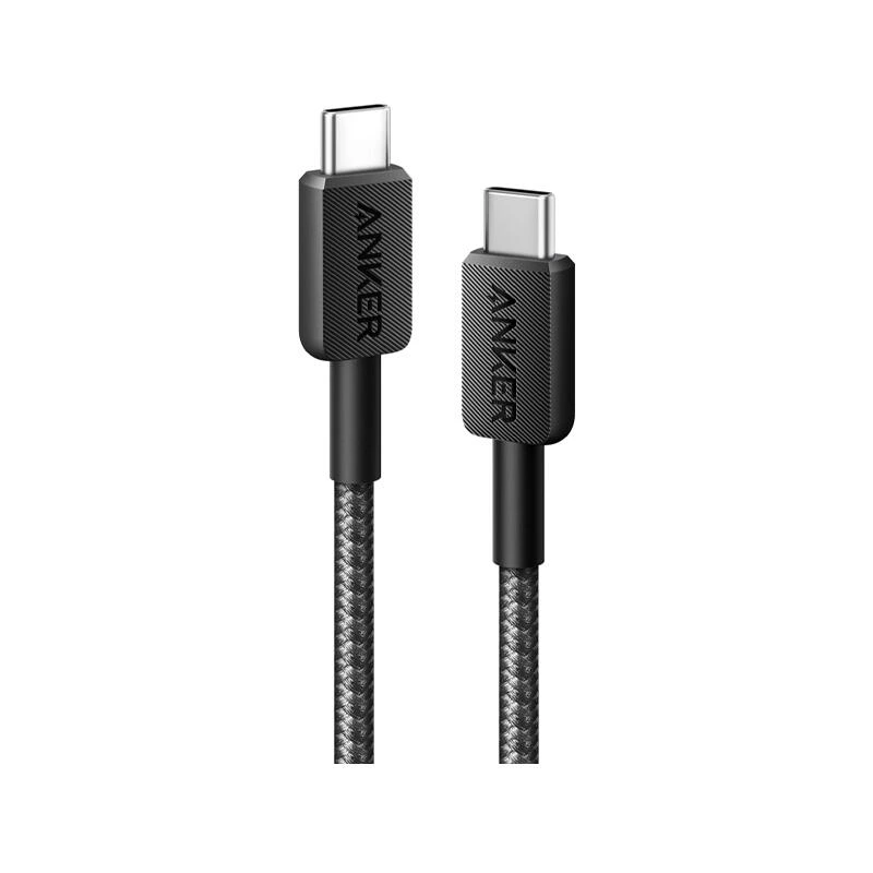 Anker 322 USB-C to USB-C 60W 3m Cable A81F7G11 Black | კაბელი