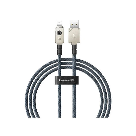 Baseus Unbreakable Series Fast Charging Data Cable USB to IP 2.4A 1m P10355802221-00 Stellar White | Кабель