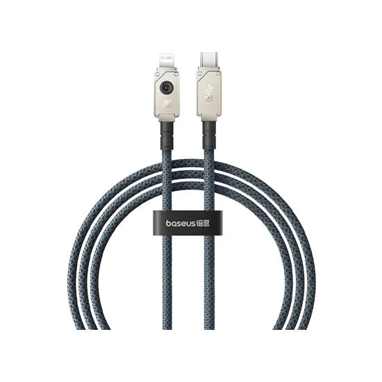Baseus Unbreakable Series Fast Charging Data Cable Type-C to IP 20W 1m P10355803221-00 Stellar White | კაბელი