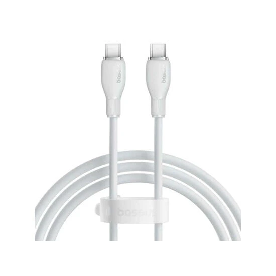 Baseus Pudding Series Fast Charging Cable Type-C to Type-C 100W 1.2m P10355702221-B1 Stellar White | Кабель