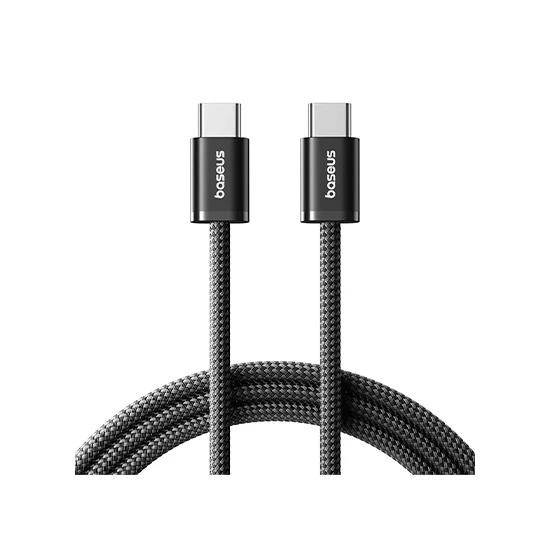 Baseus Dynamic 4 Fast Charging Data Cable USB-C to USB-C 100W 1m P10381400111-00 Black | კაბელი
