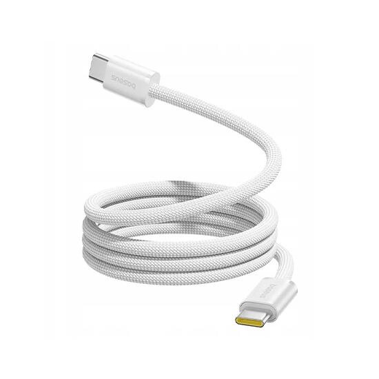 Baseus Dynamic 4 Pro Fast Charging Data Cable USB-C to USB-C 100W 1m P10385200211-00 White | კაბელი