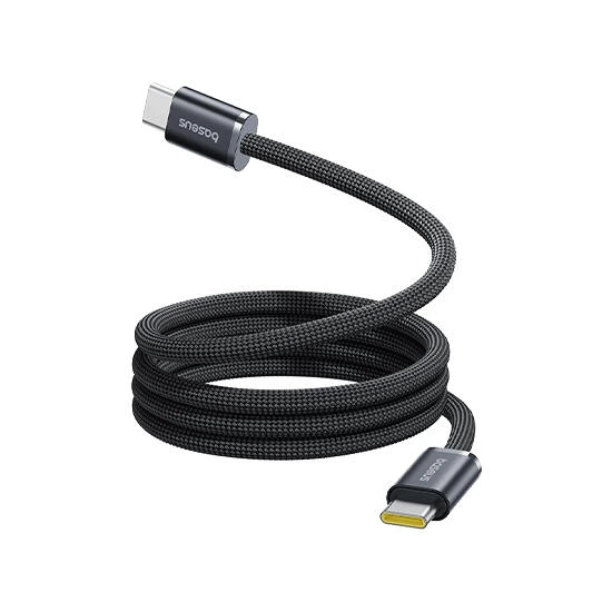 Baseus Dynamic 4 Pro Fast Charging Data Cable USB-C to USB-C 100W 1m P10385200111-00 Black | კაბელი