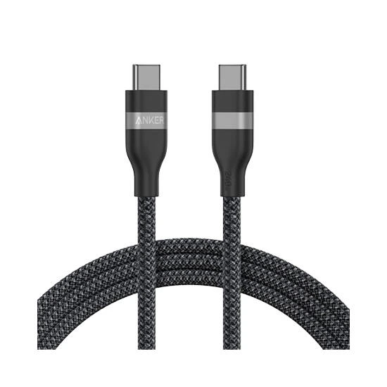 Anker USB-C to USB-C Cable 240W 1.8m A82E2H12 Black | კაბელი