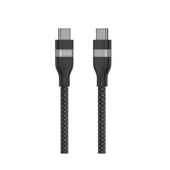 Anker USB-C to USB-C Cable 240W 0.9m A82E2H11 Black | კაბელი