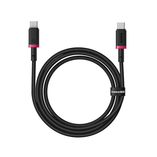 Baseus Dura Series Fast Charging Cable Type-C to Type-C 100W 1m P10377803U01-01 Red/Black | კაბელი