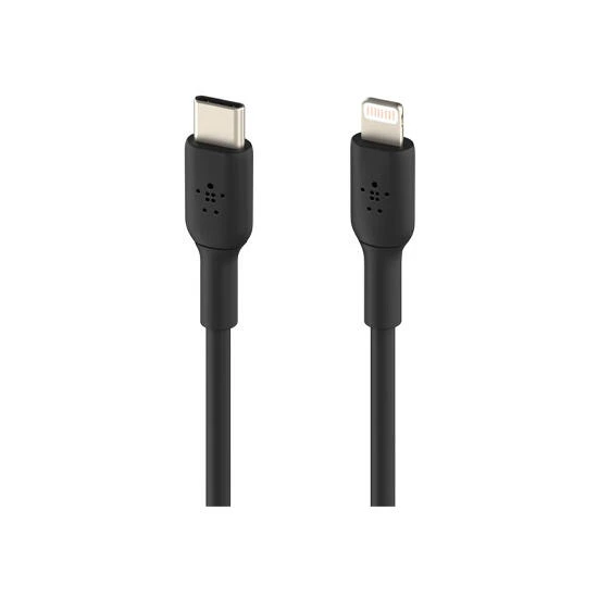 Belkin PVC C to Lightning Cable 1M CAA003bt1MBK Black | კაბელი