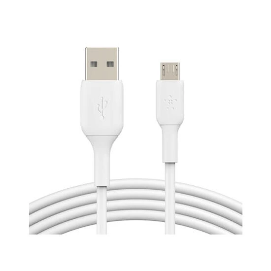 Belkin BoostCharge USB-A to Micro-USB Cable 1M CAB005bt1MWH White | kabeli