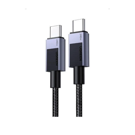 Ugreen USB-C to USB-C PD Fast Charging Cable 1m 45067 Grey | კაბელი
