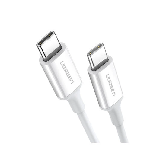 Ugreen USB 2.0 C M/M ABS Cover 1m 60518 White | კაბელი