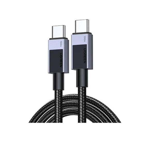 Ugreen USB-C to USB-C PD Fast Charging Cable 5A Max 1m 45063 Grey | კაბელი