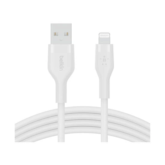 Belkin USB-A Cable with Lightning Connector 1M CAA008BT1MWH White | Кабель