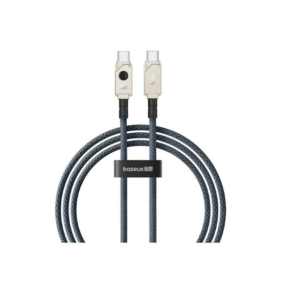 Baseus Unbreakable Series Fast Charging Cable Type-C to Type-C 100W 1m P10355800221-00 White | კაბელი