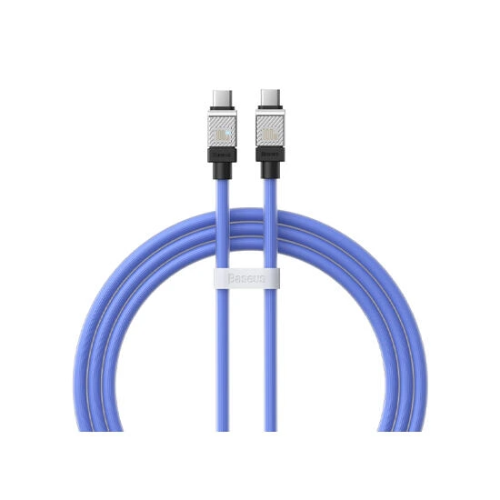 Baseus CoolPlay Series Fast Charging Cable Type-C to Type-C 100W 1m CAKW000203 Star Blue | kabeli