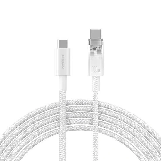 Baseus Explorer Series Fast Charging Cable with Smart Temp Control 100W 2m P10319703221-01 | კაბელი